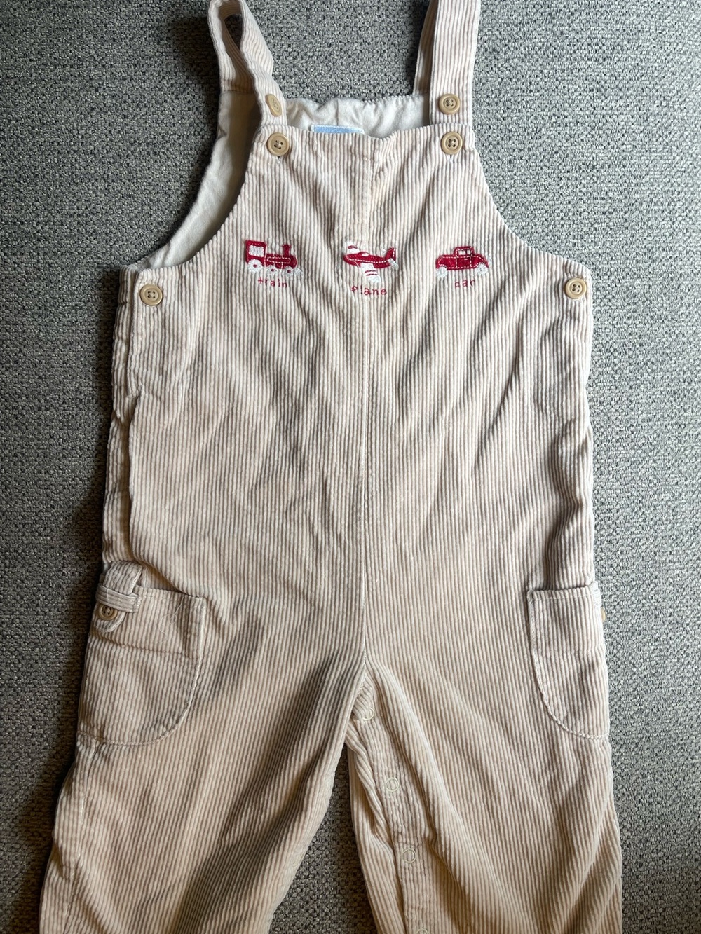Janie and Jack Corduroy Overalls